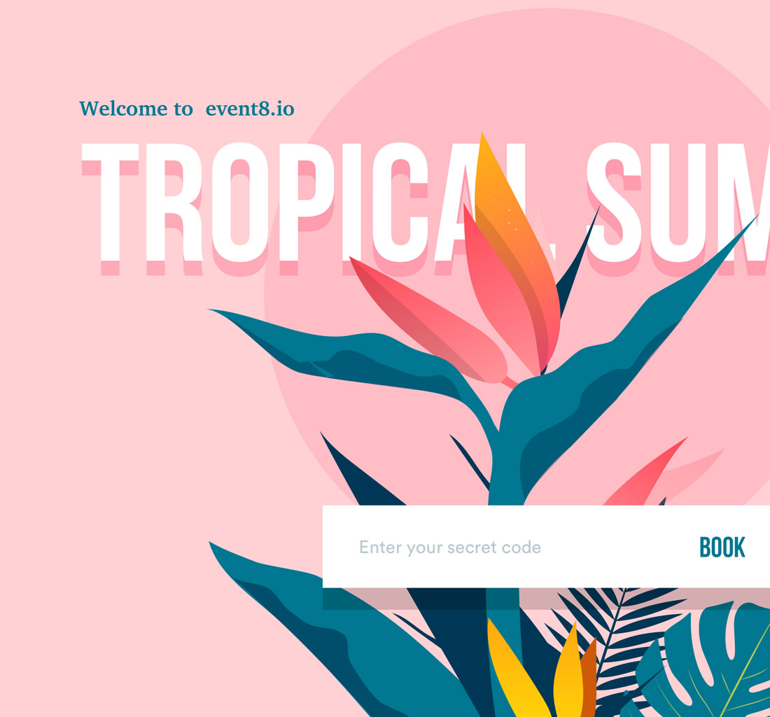 Tropic Summer Digital Branding