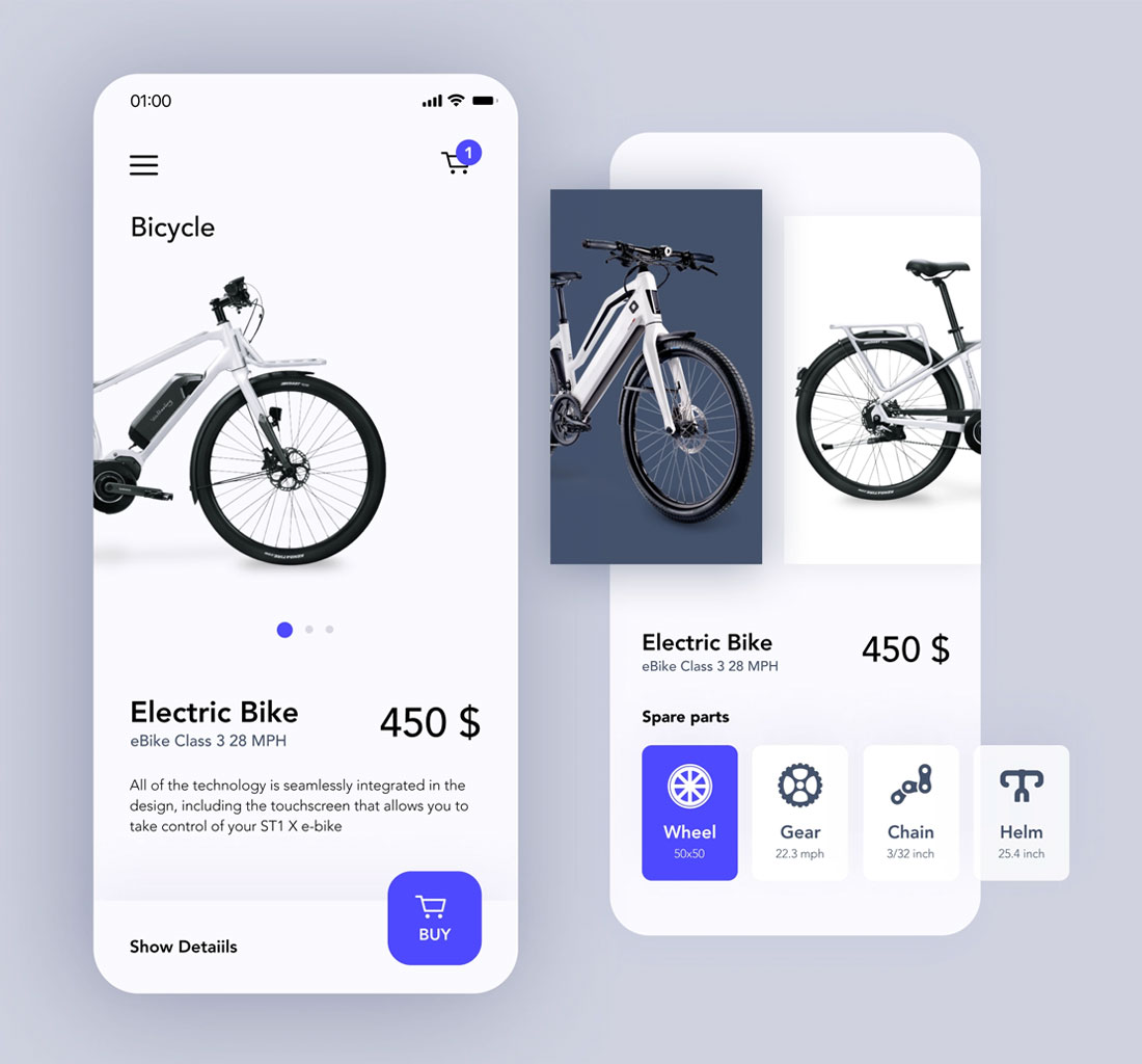 Electric Bike IOS Application